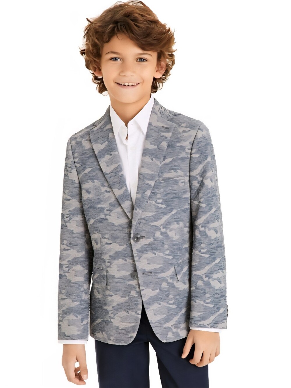 $150 Michael Kors Boys Size 18R Classic Fit Camo Sport Coat